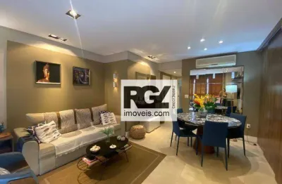 Apartamento com 3 dormitórios à venda, 98 m² por r$ 1.530.000,00 - gonzaga - santos/sp