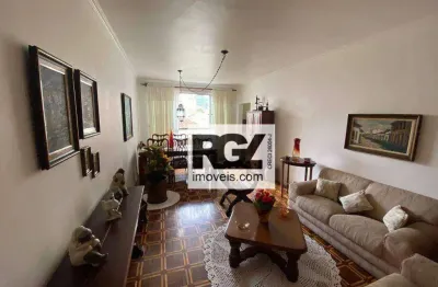 Apartamento com 2 dormitórios à venda, 100 m² por r$ 620.000,00 - pompéia - santos/sp