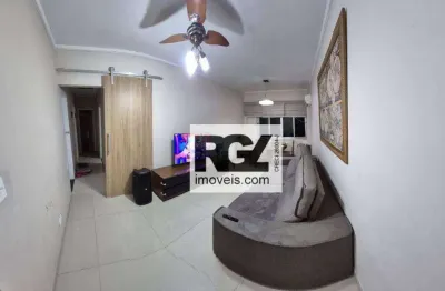 Apartamento com 2 dormitórios à venda, 89 m² por r$ 750.000,00 - vila matias - santos/sp