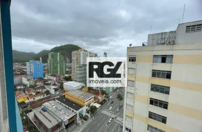 Apartamento com 1 dormitório à venda, 45 m² por r$ 265.000,00 - centro - são vicente/sp