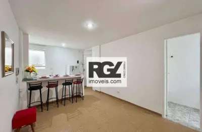 Apartamento com 1 dormitório à venda, 37 m² por r$ 190.000,00 - tupi - praia grande/sp