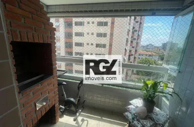 Apartamento com 3 dormitórios à venda, 70 m² por r$ 650.000,00 - aparecida - santos/sp