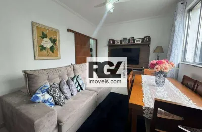 Apartamento com 2 dormitórios à venda, 73 m² por r$ 285.000,00 - vila belmiro - santos/sp