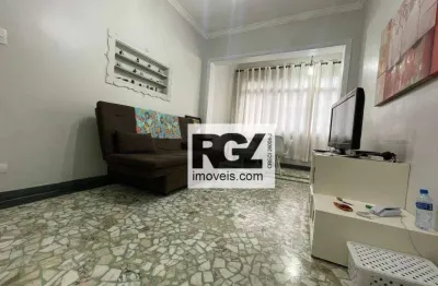 Apartamento com 1 dormitório à venda, 88 m² por r$ 595.000,00 - aparecida - santos/sp