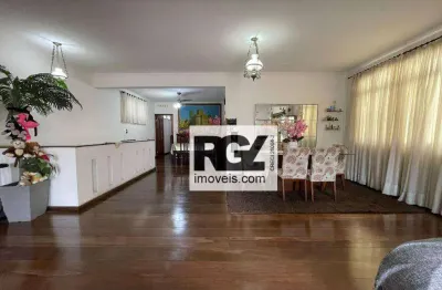 Casa com 3 dormitórios à venda, 183 m² por r$ 980.000,00 - embaré - santos/sp