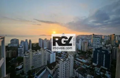 Apartamento com 1 dormitório à venda, 55 m² por r$ 735.000,00 - embaré - santos/sp