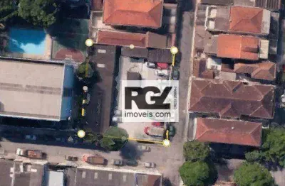 Terreno à venda, 1060 m² por r$ 4.500.000 - macuco - santos/sp