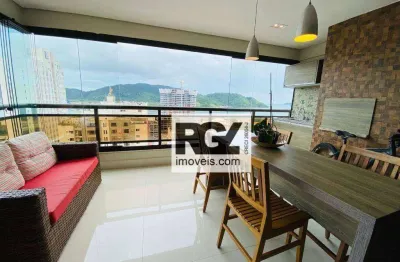 Apartamento com 3 dormitórios à venda, 111 m² por r$ 1.650.000,00 - ponta da praia - santos/sp