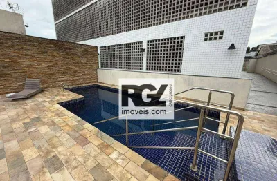 Apartamento com 2 quartos à venda, 60 m² por r$ 450.000 - vila matias - santos/sp