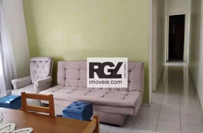 Apartamento com 2 dormitórios à venda, 75 m² por r$ 371.000,00 - campo grande - santos/sp