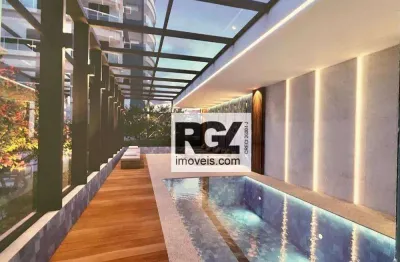 Apartamento com 3 dormitórios à venda, 163 m² por r$ 3.600.000,00 - ponta da praia - santos/sp