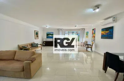 Casa com 3 dormitórios para alugar, 228 m² por r$ 10.000,00/mês - ponta da praia - santos/sp