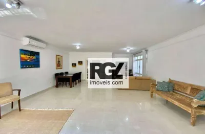 Casa com 3 dormitórios para alugar, 228 m² por r$ 10.000,00/mês - ponta da praia - santos/sp