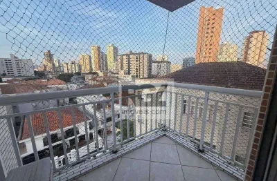 Apartamento com 1 suíte - lazer completo - à venda, 68 m² por r$ 620.000 - ponta da praia - santos/sp