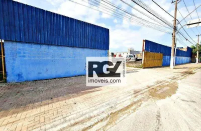 Galpão para alugar, 2155 m² por r$ 52.000,00/mês - tupi - praia grande/sp