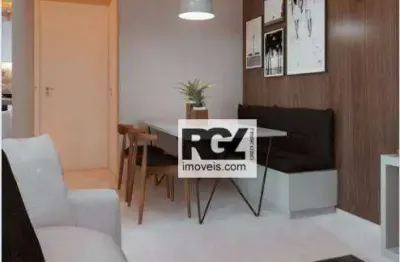 Apartamento com 2 dormitórios à venda, 65 m² por r$ 639.000,00 - estuário - santos/sp