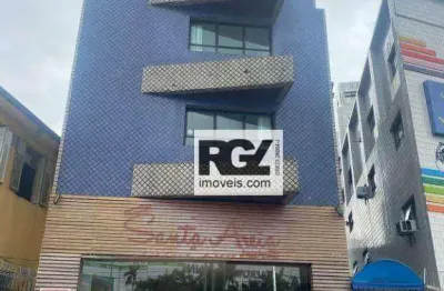 Prédio para alugar, 1000 m² por r$ 35.600,00/mês - gonzaga - santos/sp