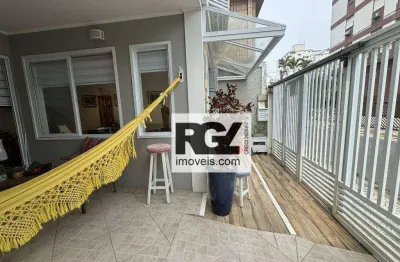 Sobrado à venda, 101 m² por r$ 1.290.000,00 - ponta da praia - santos/sp
