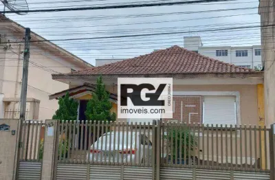 Casa com 8 dormitórios - venda por r$ 2.900.000,00 ou aluguel por r$ 20.000,00/ano - campo grande - santos/sp