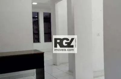 Sala, 45 m² - venda por r$ 350.000,00 ou aluguel por r$ 2.500,00/mês - embaré - santos/sp