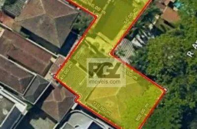 Terreno comercial à venda no Ponta da Praia, Santos 