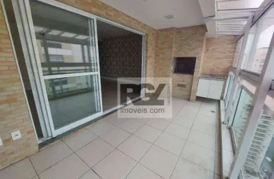 Cobertura com 3 dormitórios à venda, 189 m² por r$ 2.300.000,00 - ponta da praia - santos/sp