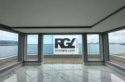 Cobertura com 4 dormitórios, 450 m² - venda por r$ 4.700.000,00 ou aluguel por r$ 22.000,00/mês - boqueirão - santos/sp
