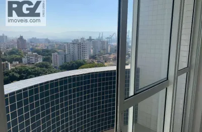 Apartamento com 1 dormitório para alugar, 57 m² por r$ 3.600,00/mês - ponta da praia - santos/sp
