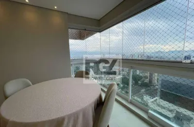 Apartamento com 1 dormitório para alugar, 49 m² por r$ 5.000,00/ano - ponta da praia - santos/sp