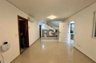 Villagio  com 4 dormitórios para alugar, 174 m² por r$ 10.042/mês - ponta da praia - santos/sp