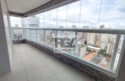Apartamento com 2 quartos para alugar no Boqueirão, Santos 