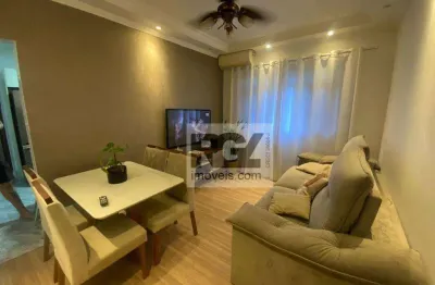 Apartamento com 2 dormitórios à venda, 67 m² por r$ 375.000,00 - marapé - santos/sp