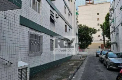 Apartamento com 3 dormitórios à venda, 72 m² por r$ 320.000,00 - aparecida - santos/sp