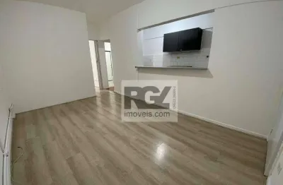 Apartamento com 1 dormitório para alugar, 36 m² por r$ 2.800,00/mês - ponta da praia - santos/sp