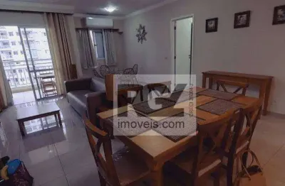 Apartamento com 2 dormitórios à venda, 85 m² por r$ 820.000,00 - marapé - santos/sp