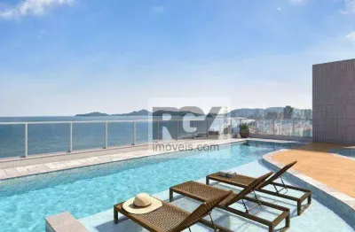 Apartamento com 3 dormitórios à venda, 129 m² por r$ 2.850.000,00 - embaré - santos/sp