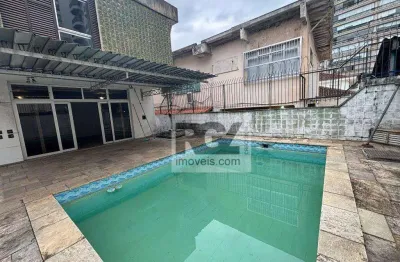 Casa com 4 dormitórios para alugar por r$ 20.000,00/mês - boqueirão - santos/sp