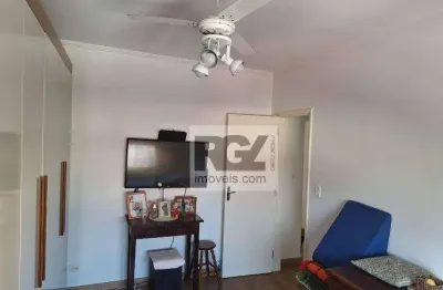 Apartamento com 2 dormitórios à venda, 125 m² por r$ 525.000,00 - embaré - santos/sp