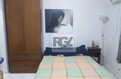 Kitnet com 1 dormitório à venda, 27 m² por r$ 265.000,00 - embaré - santos/sp