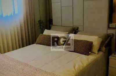 Apartamento com 2 dormitórios à venda, 42 m² por r$ 345.000,00 - jabaquara - santos/sp