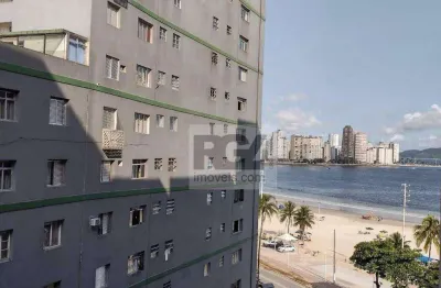 Apartamento com 1 dormitório à venda, 42 m² por r$ 220.000,00 - gonzaguinha - são vicente/sp