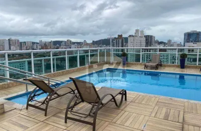Apartamento com 2 dormitórios à venda, 60 m² por r$ 590.000,00 - estuário - santos/sp