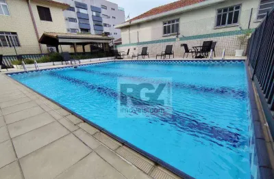 Apartamento com 3 dormitórios à venda, 150 m² por r$ 1.100.000,00 - embaré - santos/sp
