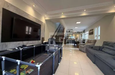 Casa com 5 dormitórios à venda, 258 m² por r$ 1.600.000,00 - embaré - santos/sp