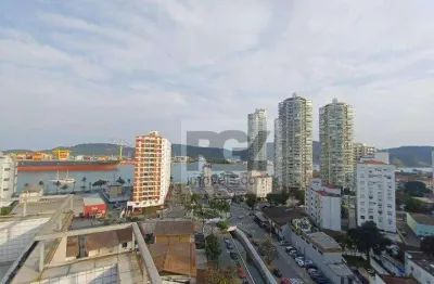Cobertura com 3 dormitórios à venda, 270 m² por r$ 1.749.000,00 - ponta da praia - santos/sp