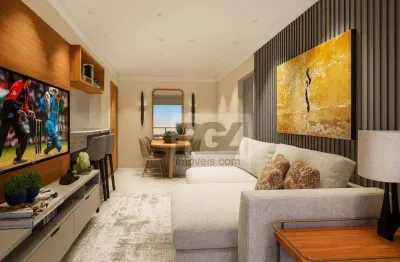 Apartamento garden com 2 dormitórios à venda, 113 m² área total por r$ 1.470.912 - ponta da praia - santos/sp