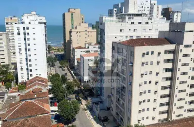 Kitnet com 1 dormitório para alugar, 37 m² por r$ 2.700,00/mês - aparecida - santos/sp