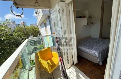 Apartamento com 3 dormitórios à venda, 120 m² por r$ 580.000,00 - ponta da praia - santos/sp