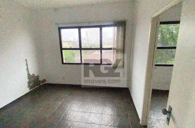 Sala para alugar, 87 m² por r$ 3.500,00/mês - boqueirão - santos/sp