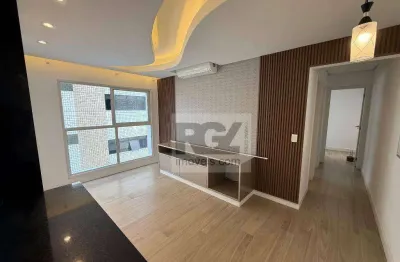 Apartamento com 2 dormitórios à venda, 82 m² por r$ 1.150.000,00 - aparecida - santos/sp